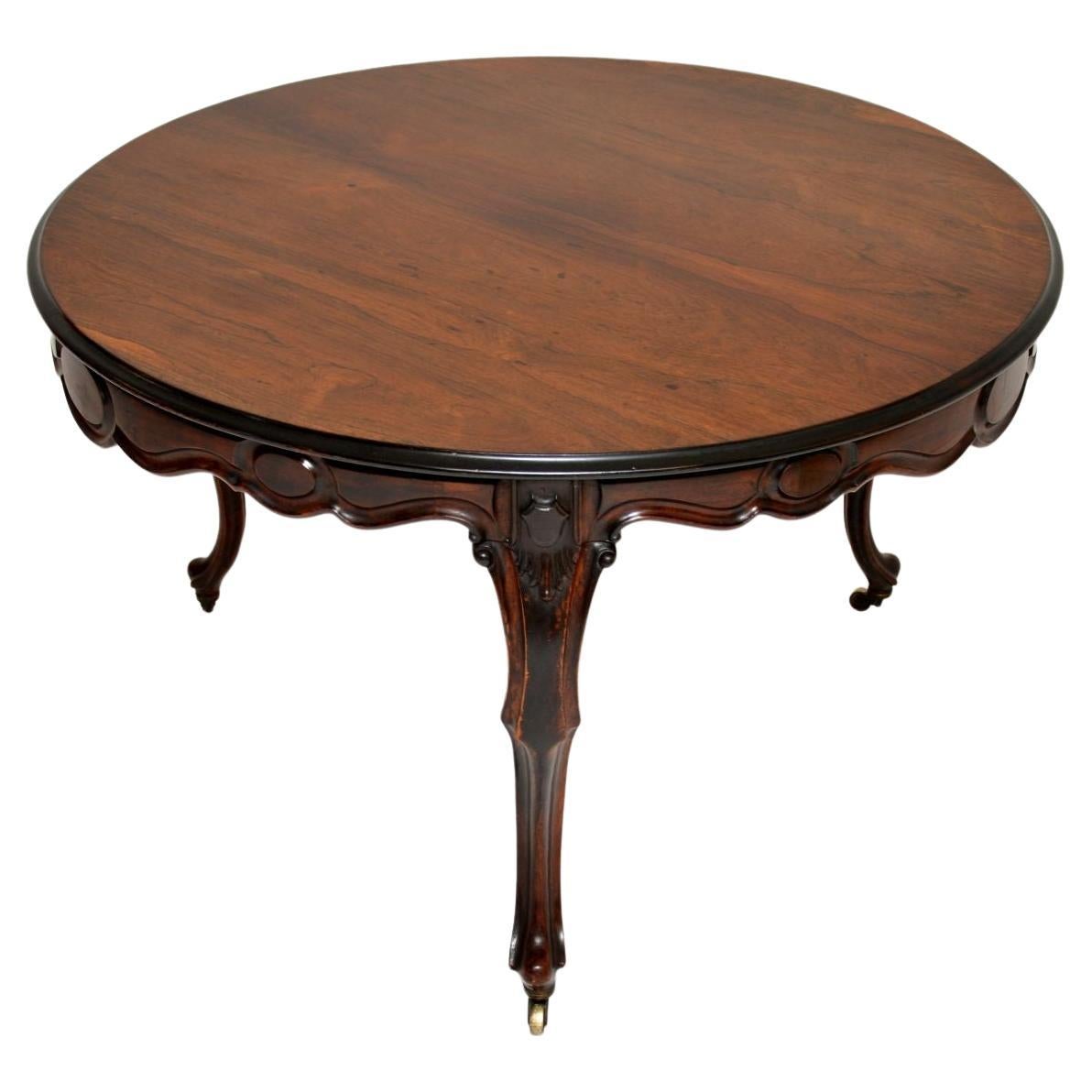 Antique French Circular Dining Table