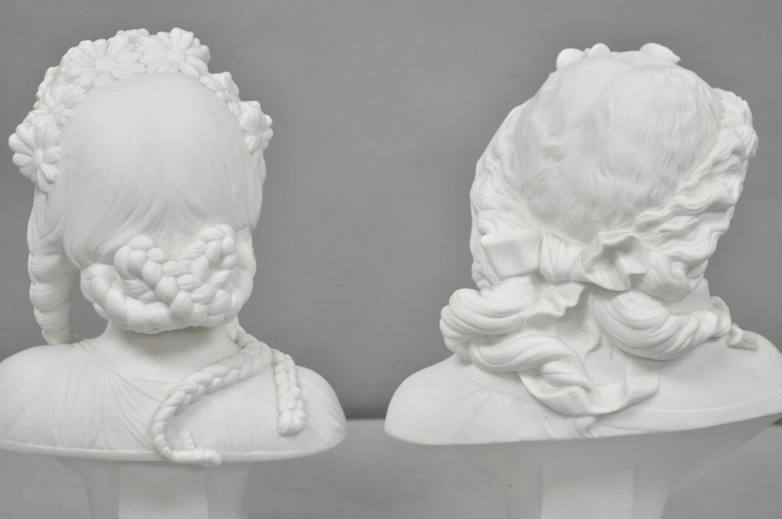 Antique French Classical Parian Porcelain 13
