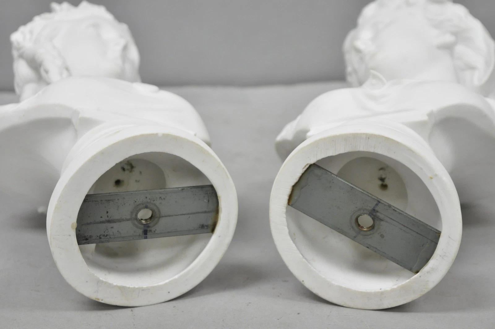 Antique French Classical Parian Porcelain 13