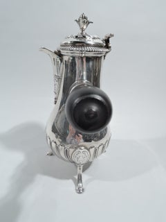 Antique French Classical Silver Coffeepot