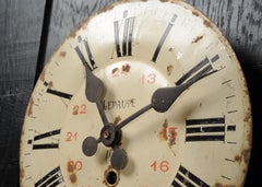Cadran d'horloge française ancienne - Lepaute Paris - Industriel/Voie ferrée