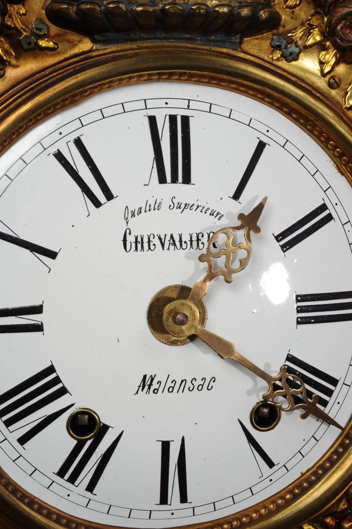 vintage french wall clock