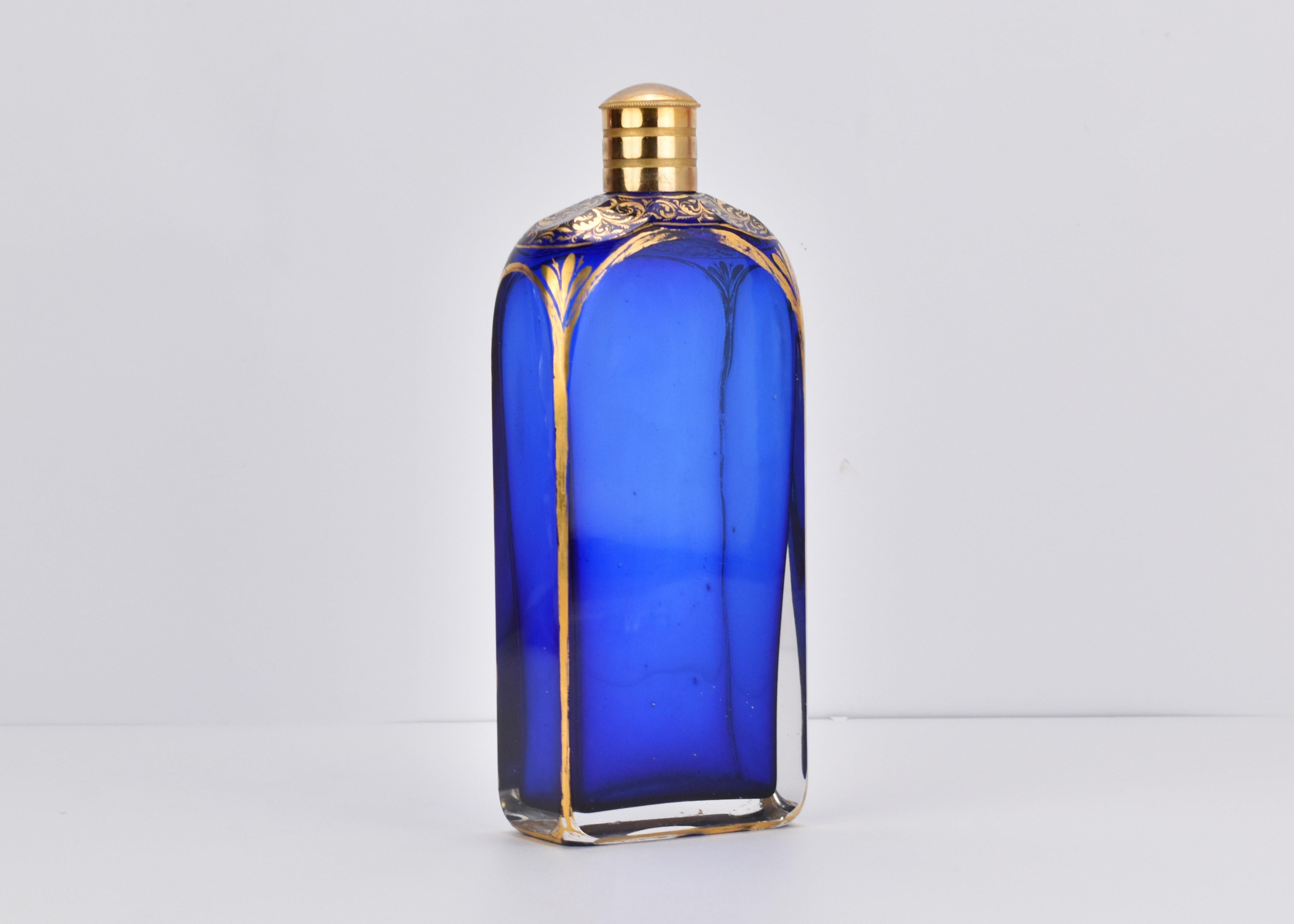 blue lid perfume