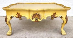 Antique French Coffee Cocktail Table
