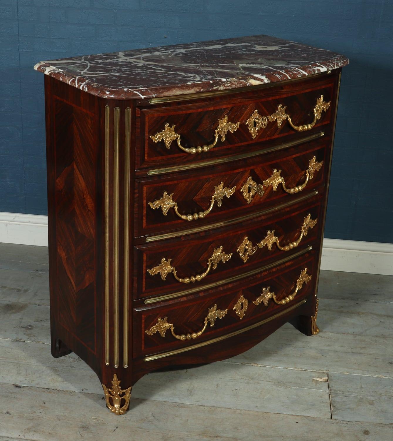 Antique French Commode Chest of Drawers, circa 1880 For Sale 5