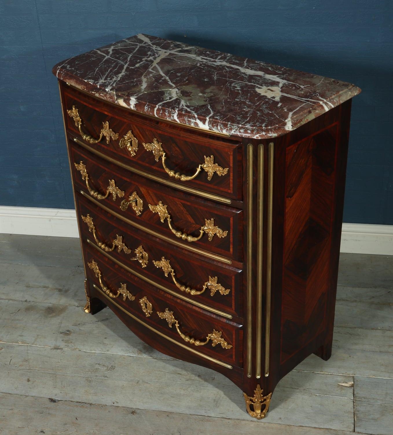 Antique French Commode Chest of Drawers, circa 1880 For Sale 2