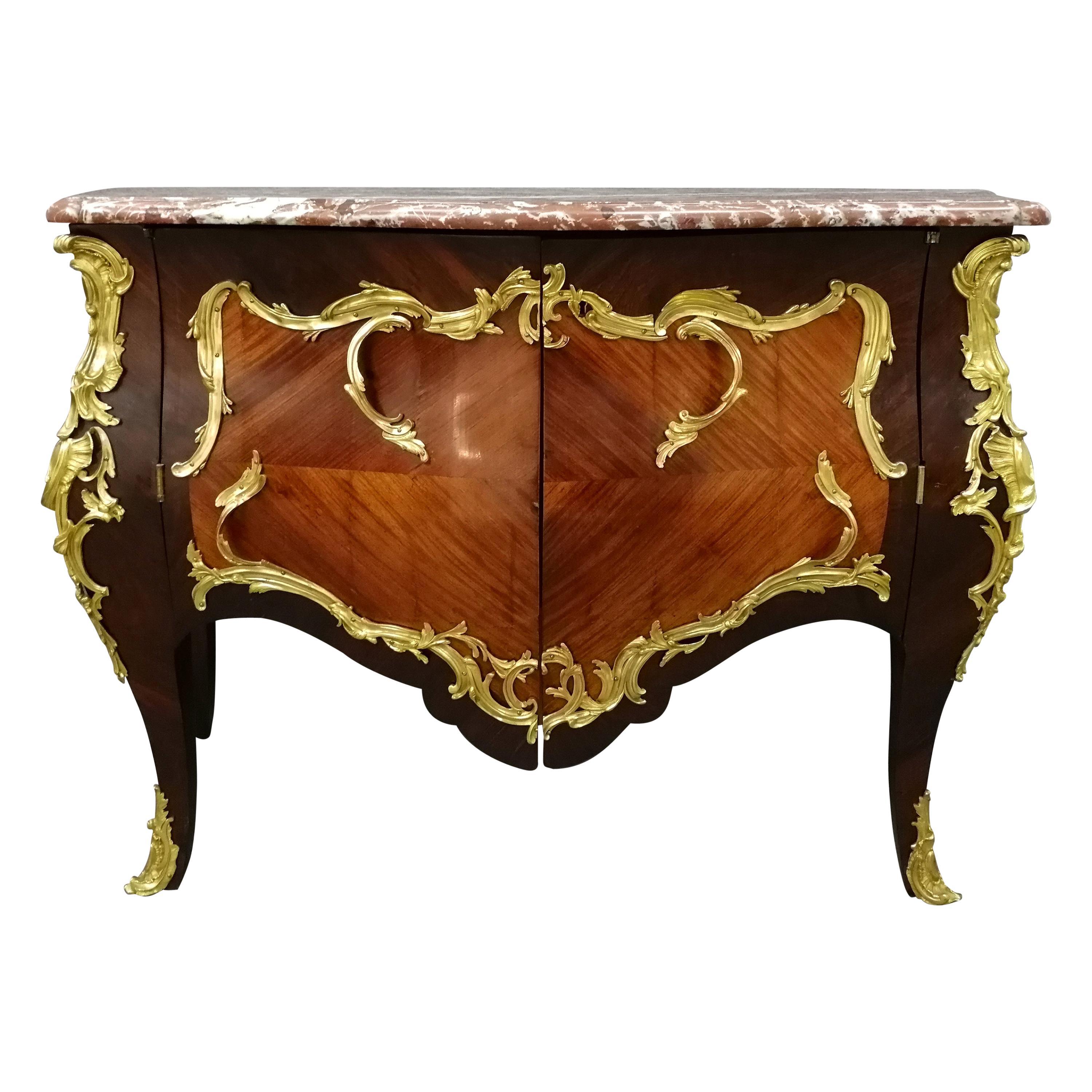 Antique French Commode Louis XVI Attributed Jean Pierre Latz, 18th Century