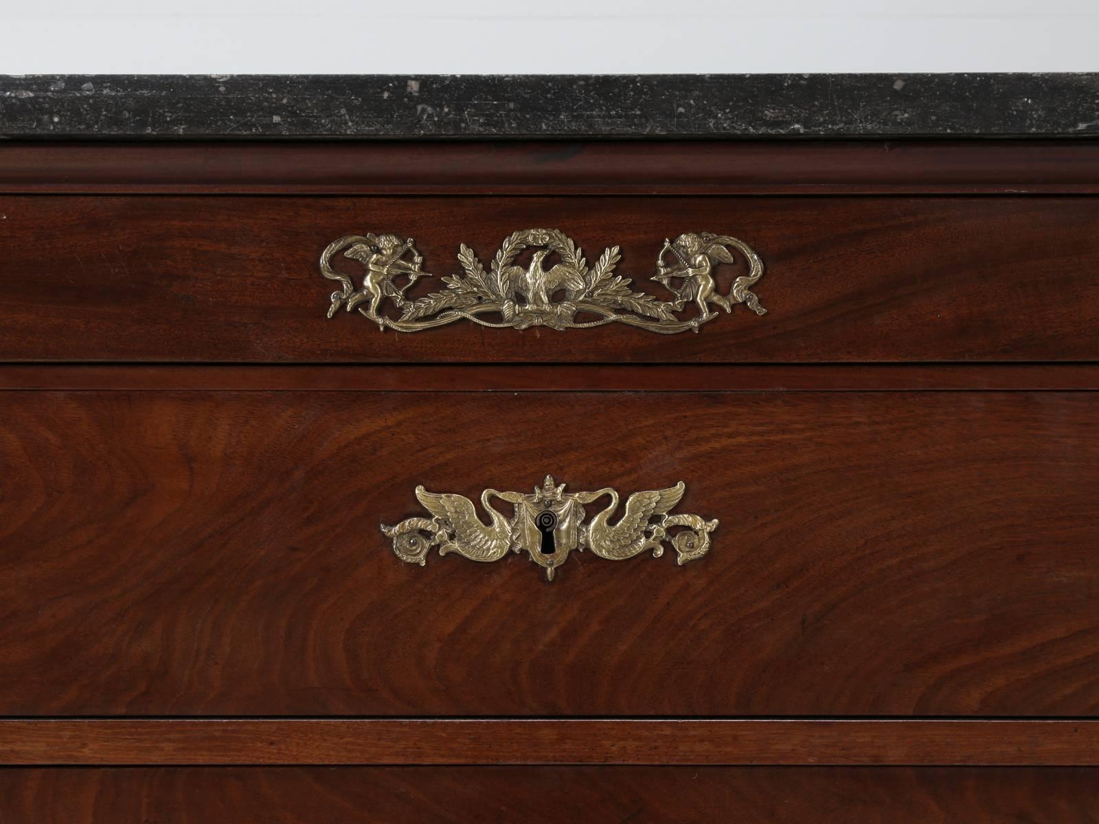 Restauration Antique French Commode or Dresser from the Restoration Period  For Sale