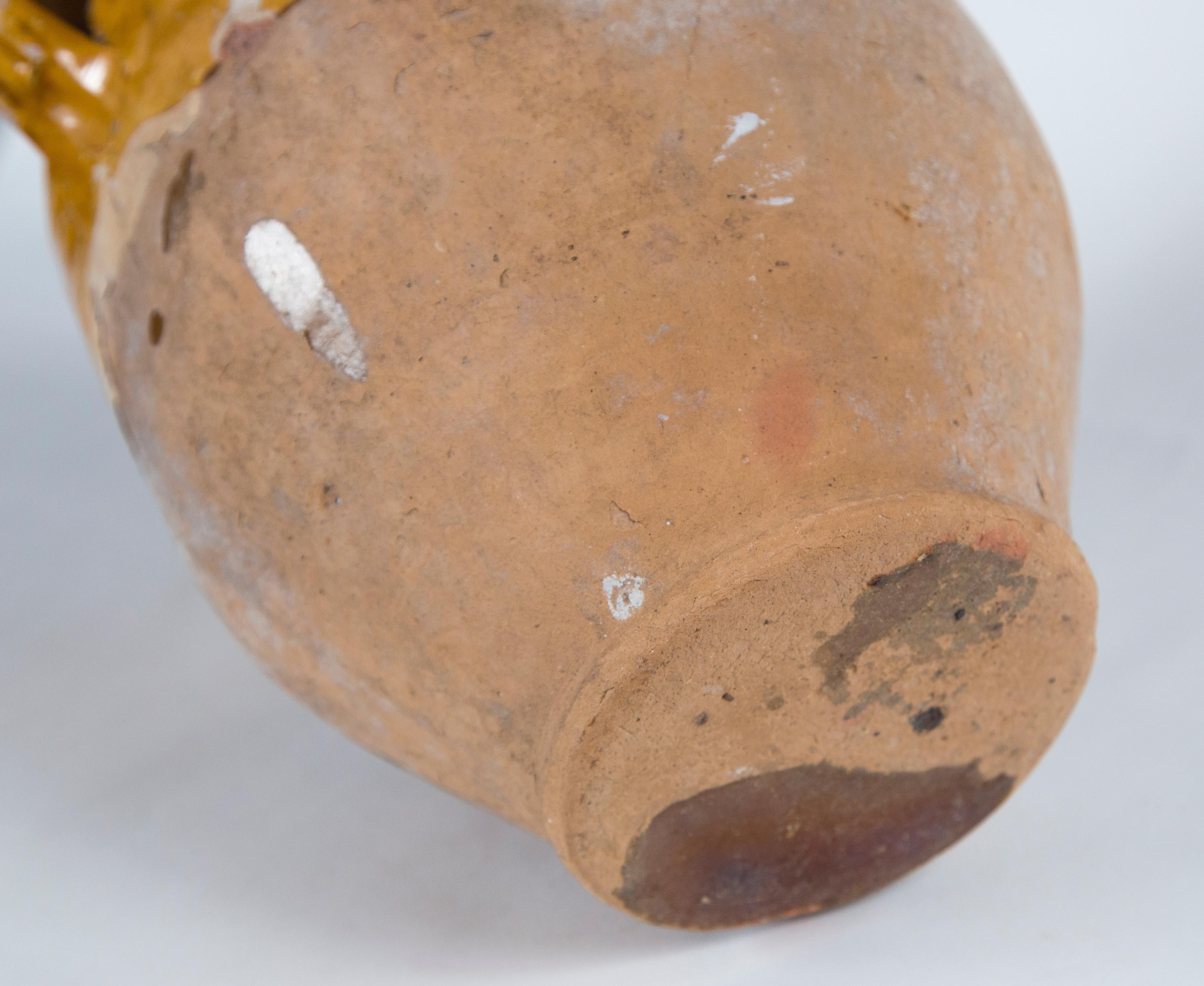 Ancien pot à confiture français, circa 1900 2