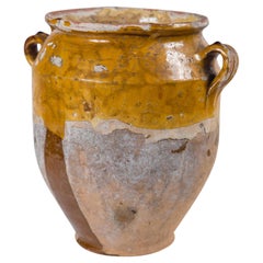 Ancien pot à confiture français, circa 1900