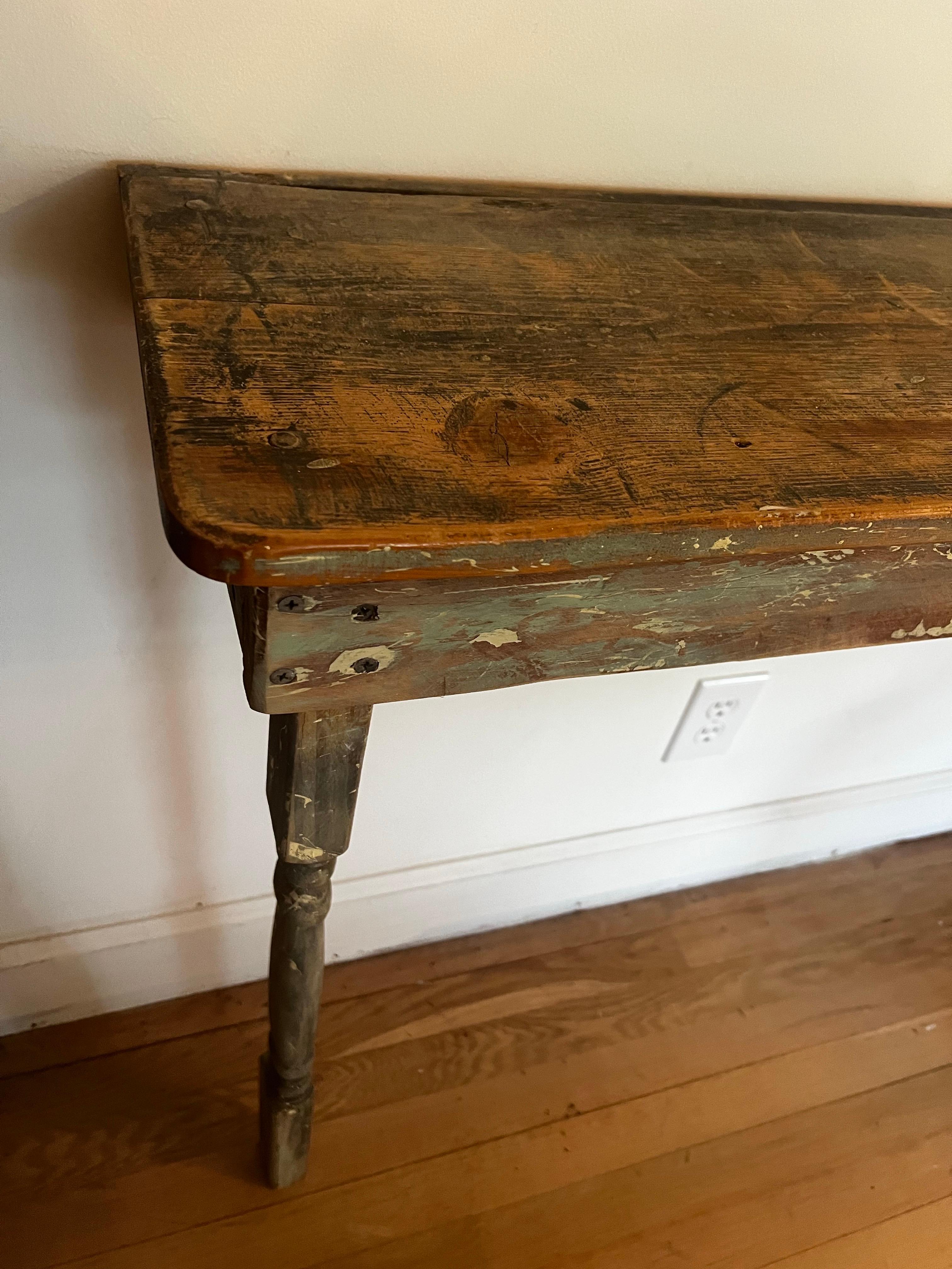 Francese Console Antique French - Vernice Greene & Greene in vendita