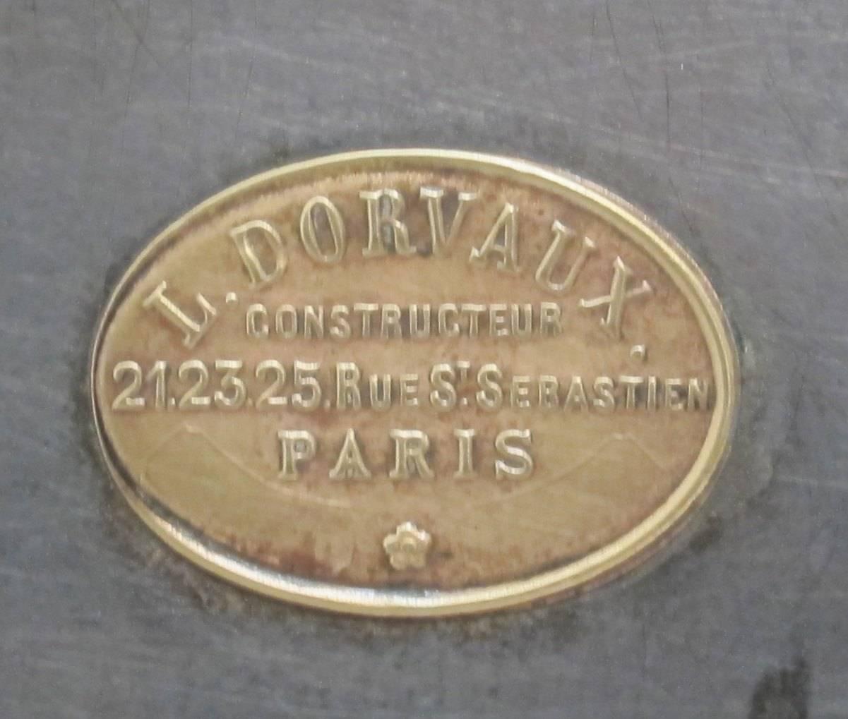 Antique French Copper and Brass Lantern, L. Dorvaux Paris, 19th Century 1