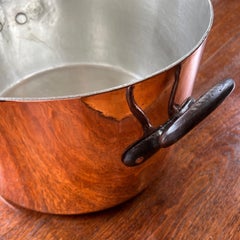 Antique French Copper Bassine à Ragoût - Professionally Retinned and Polished