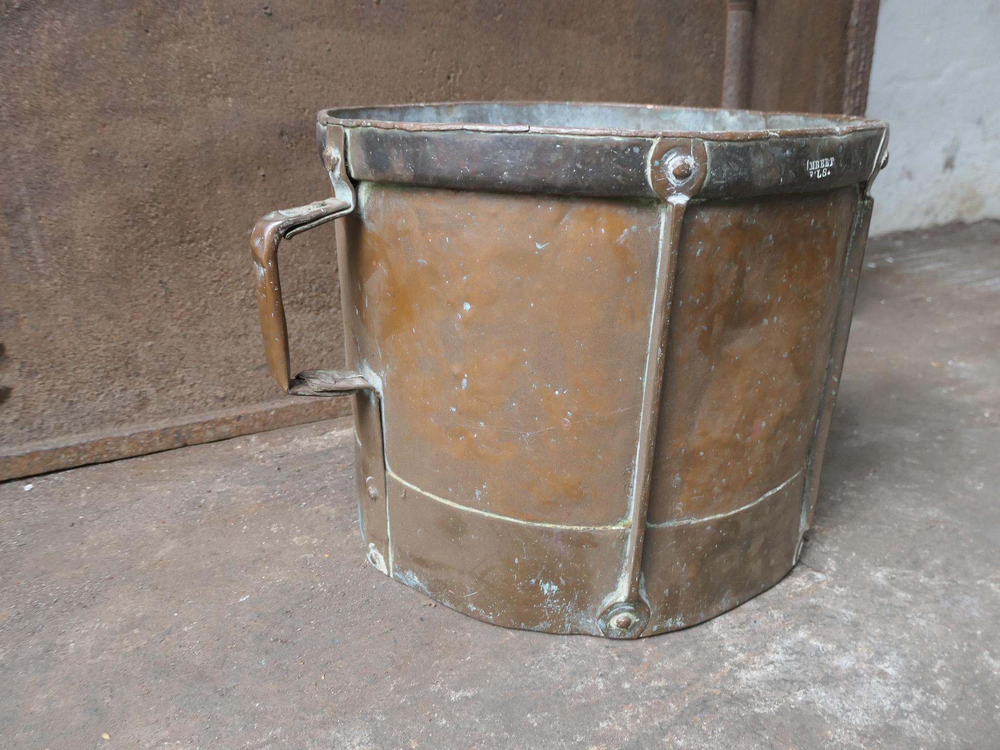 Antique French, portaceppi in rame, inizio XIX secolo in vendita 4