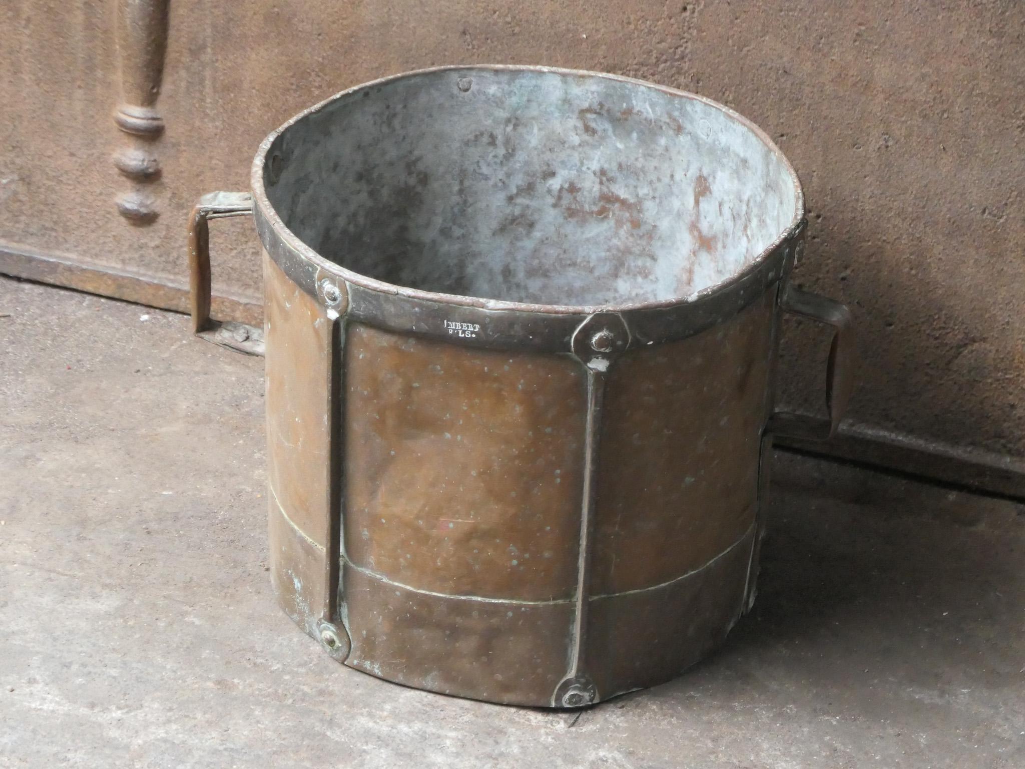 Antique French, portaceppi in rame, inizio XIX secolo In condizioni buone in vendita a Soest, NL
