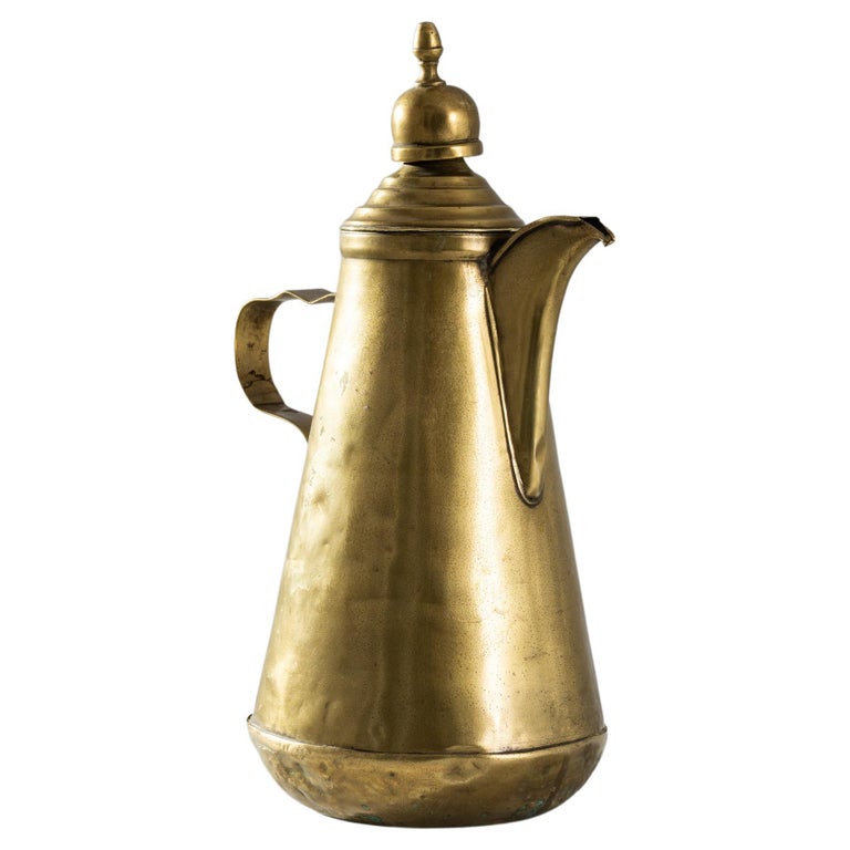 Antique French Copper Pitcher For Sale at 1stDibs