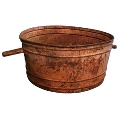 Used French Copper Tubs, circa 1910