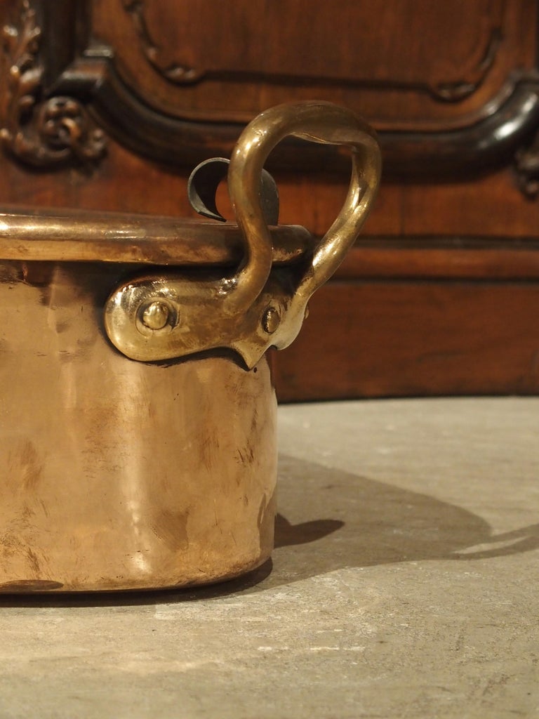 Antique French Copper Turbotiere Fish Poacher, 18th Century at 1stDibs