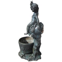 Antique French Copper Water Fountain