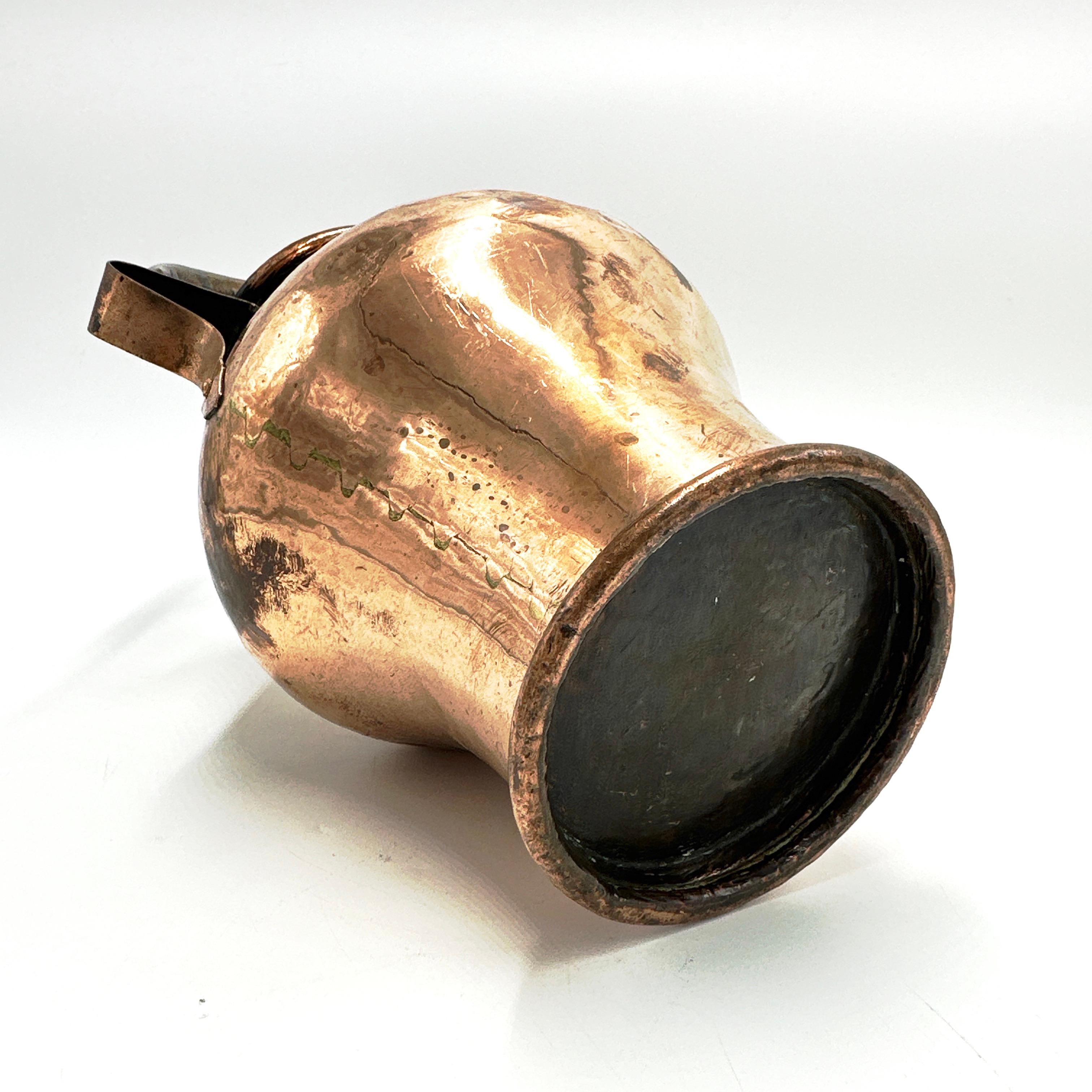 Antike französische Kupfer-Wasserdose aus Kupfer (19. Jahrhundert) im Angebot