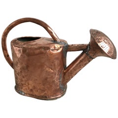 Antique French Copper Watering Can