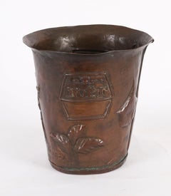 Antique French Copper Wine/Champagne Cooler Early 20th Century