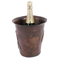 Antique French Copper Wine/Champagne Cooler Early 20th Century