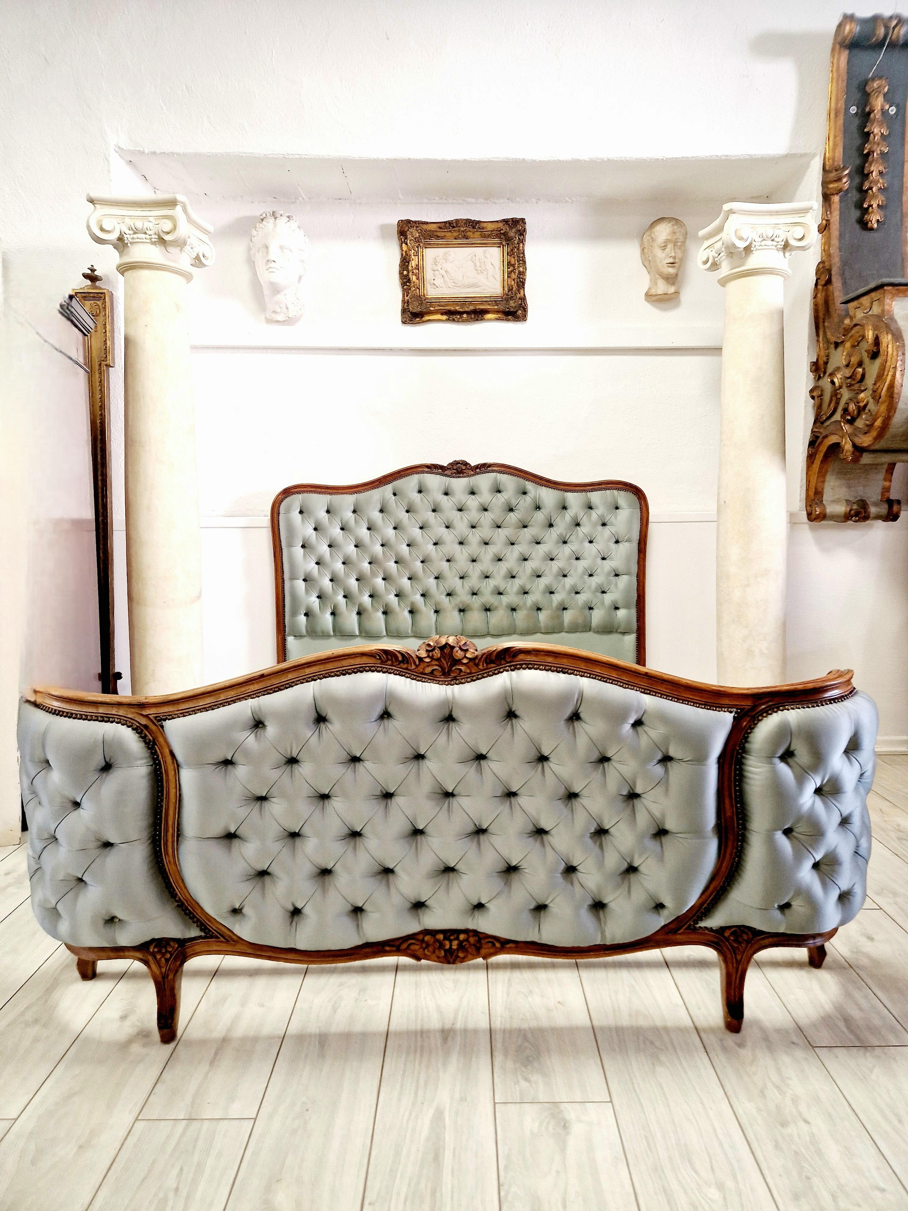 Antique French Corbeille Bed Full Size 4