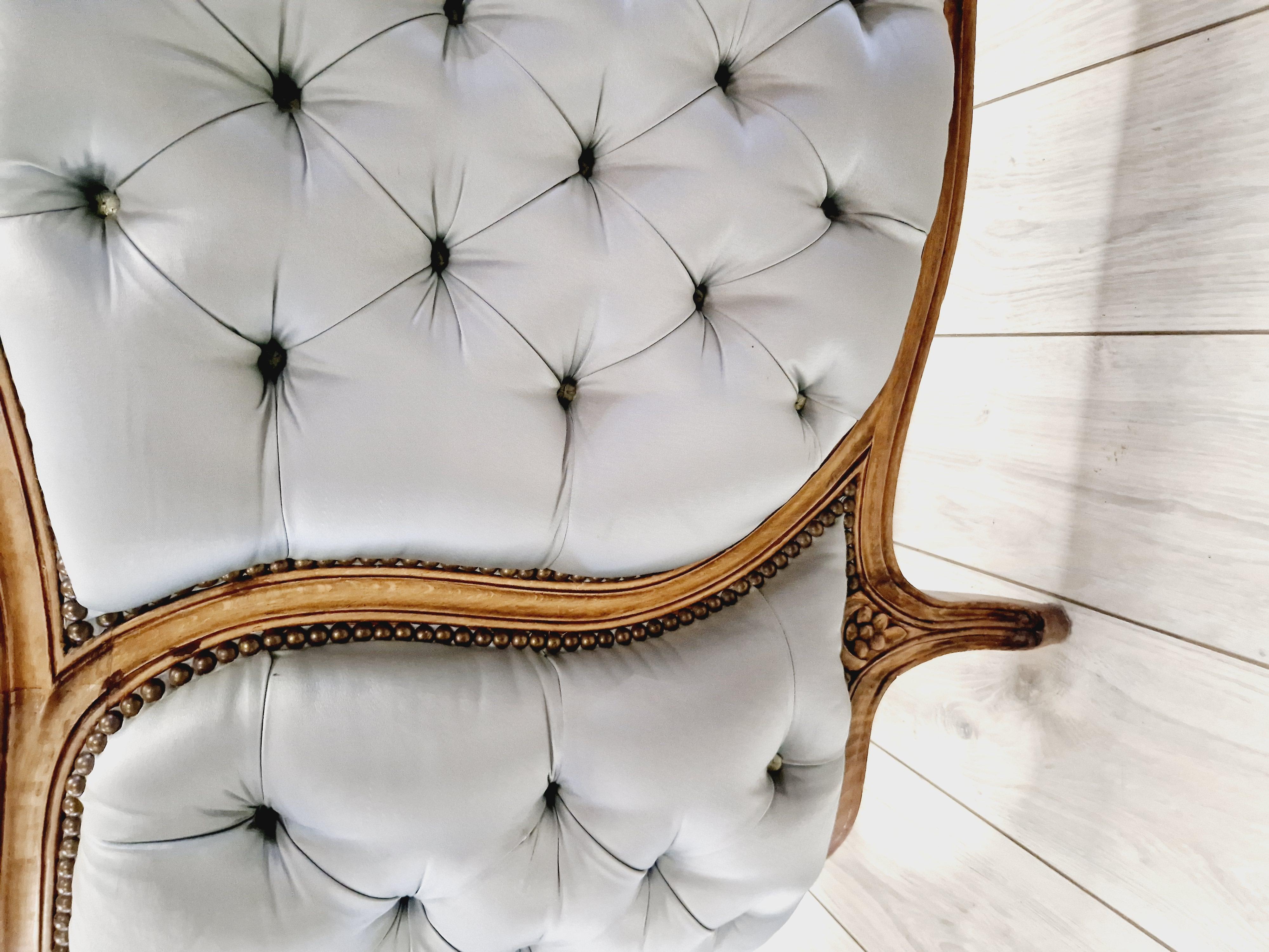 20th Century Antique French Corbeille Bed Full Size