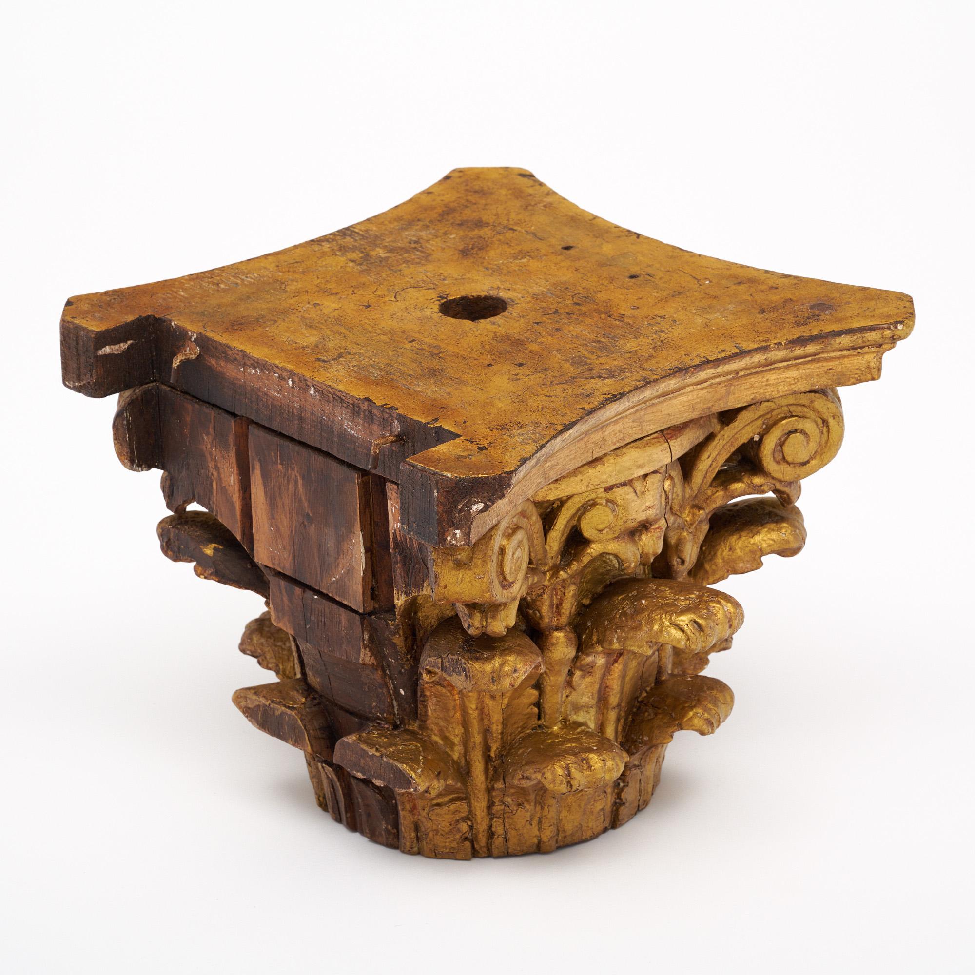 Antique French Corinthian Capital For Sale 1