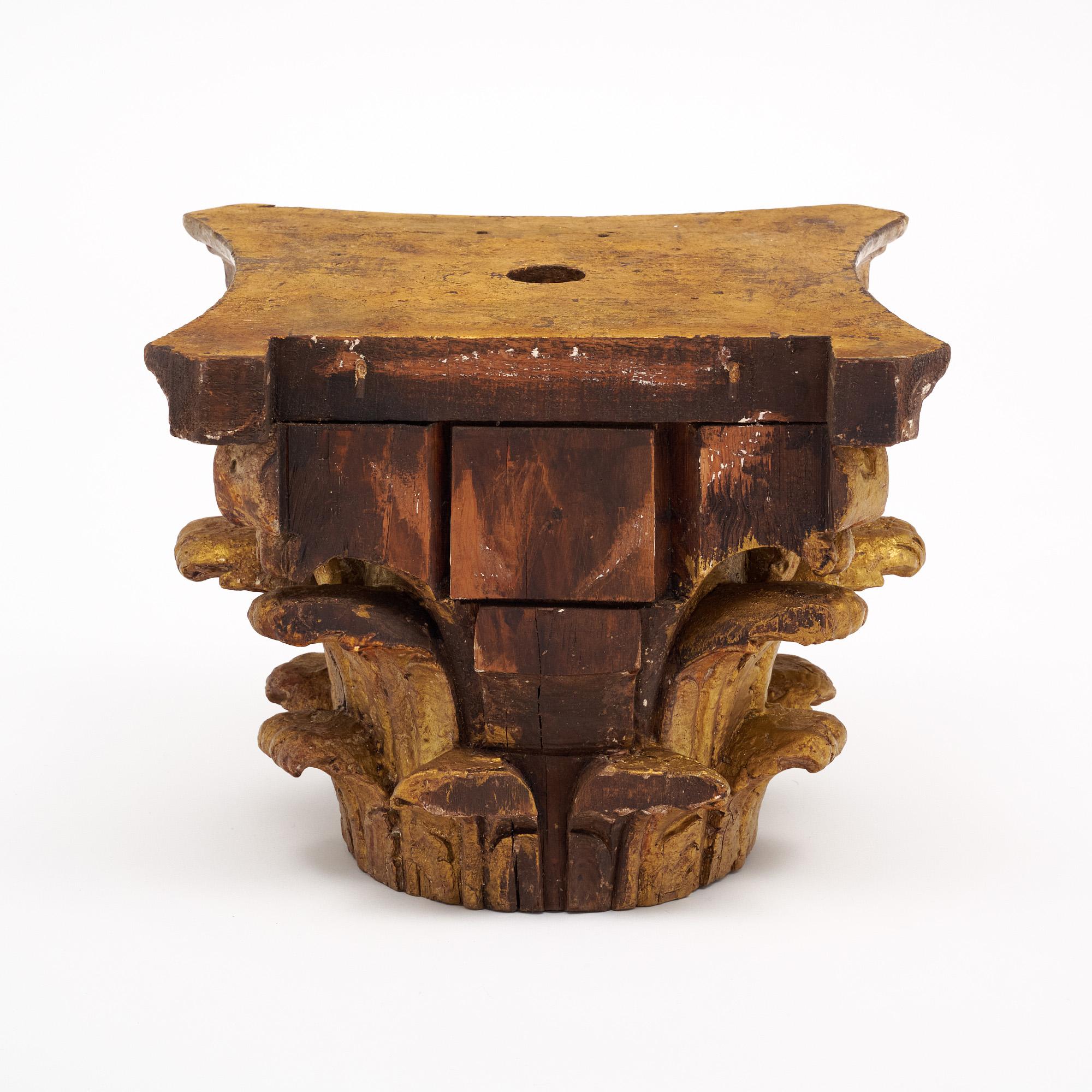 Antique French Corinthian Capital For Sale 2
