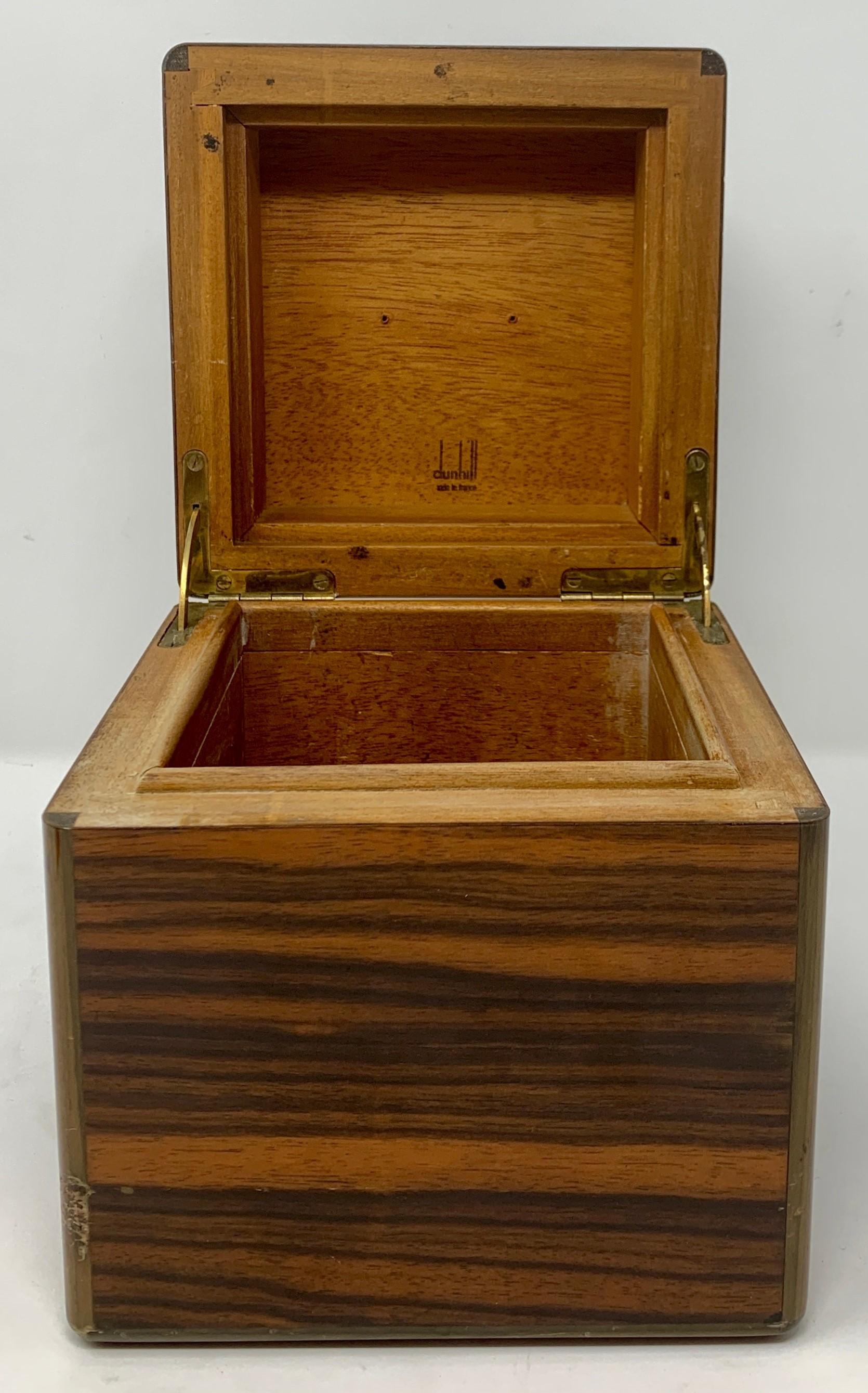 Antique French Coromandel wood humidor made by Dunhill
FBX071.