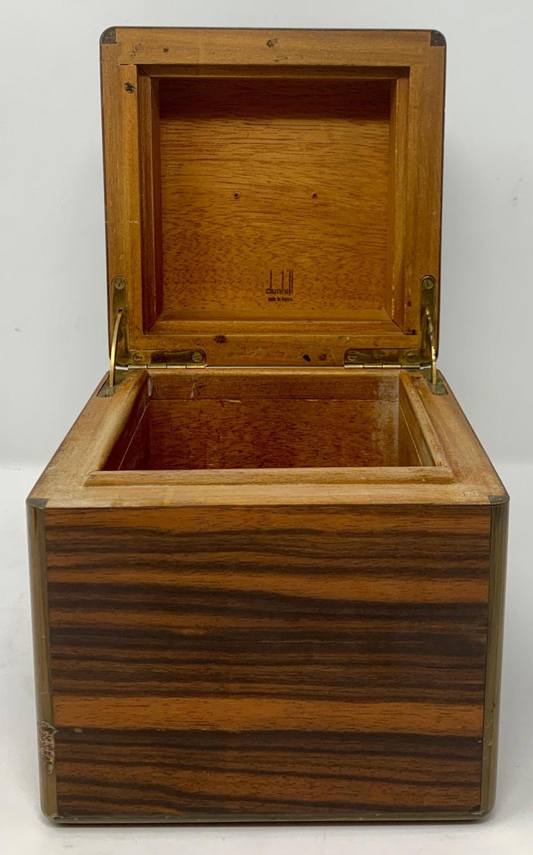 Antique French Coromandel Wood Humidor Made by Dunhill at 1stDibs
