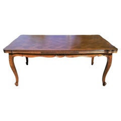 Antique French Country Expandable Dining Table