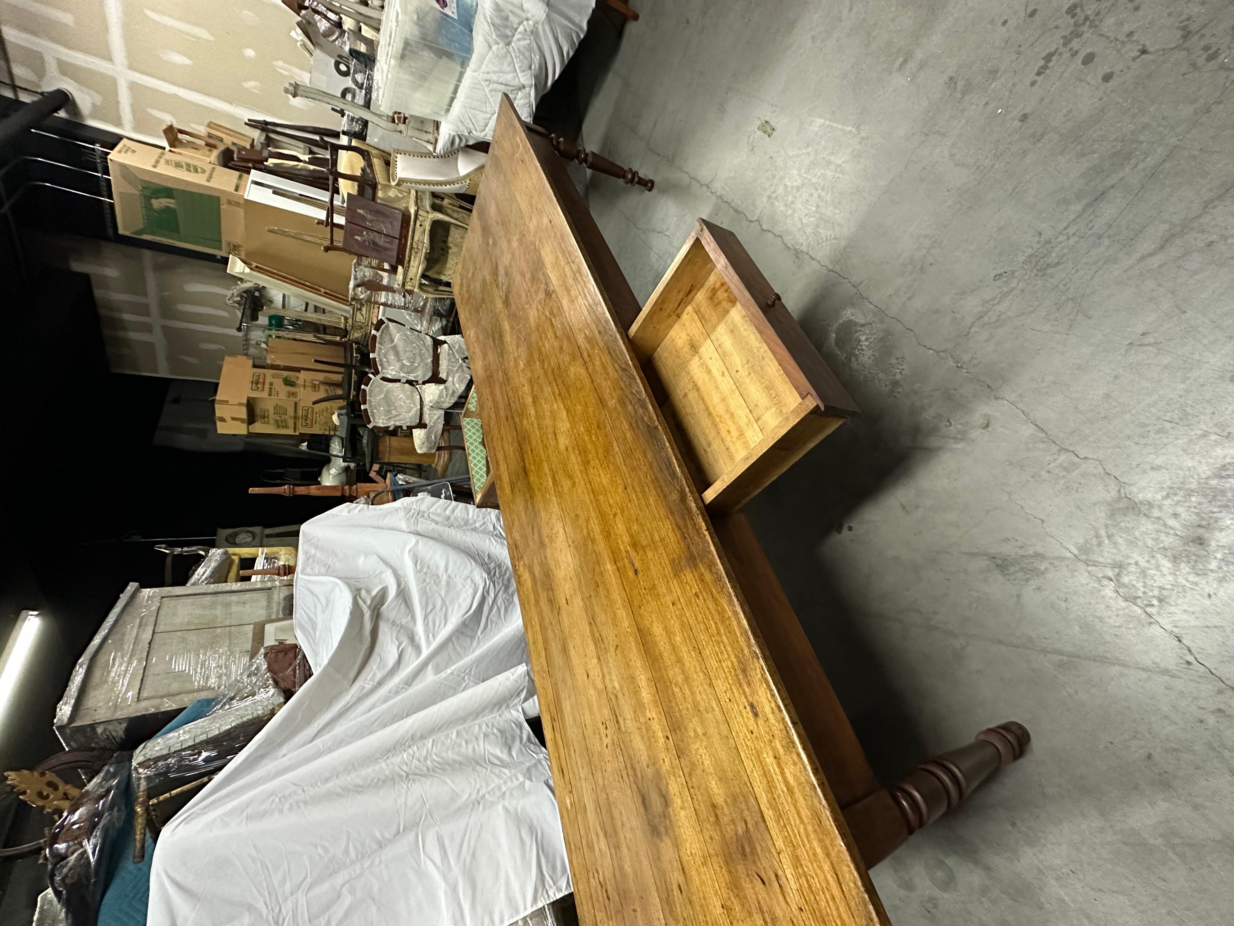 Antique French Country Farm Dining Table For Sale 3