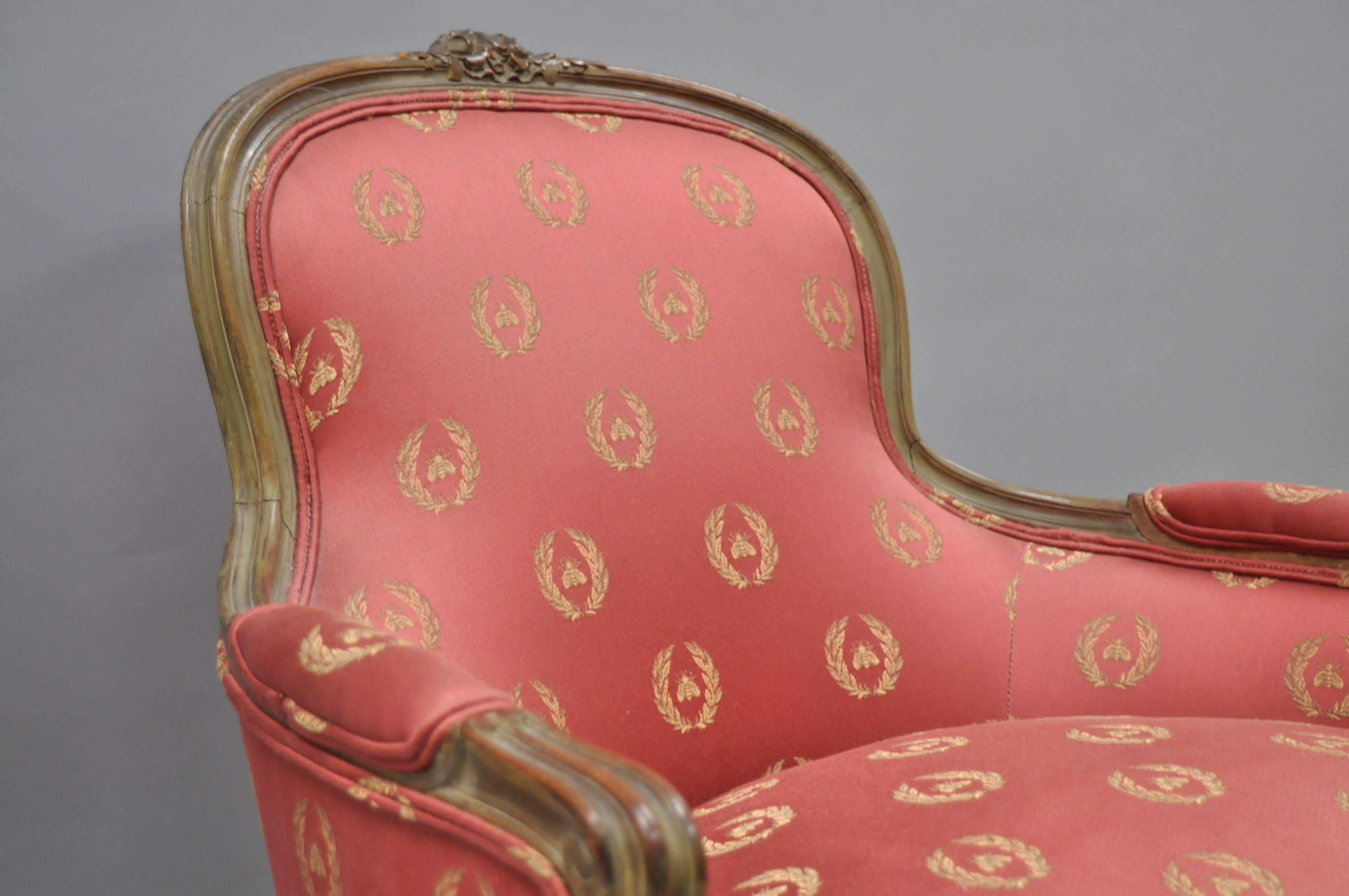 antique french bergere chairs