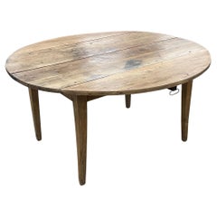 Used French Country Oak Drop-Leaf Table