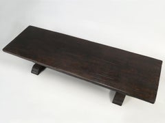 Antique French Country Trestle Dining or Farm Table Seats '14'