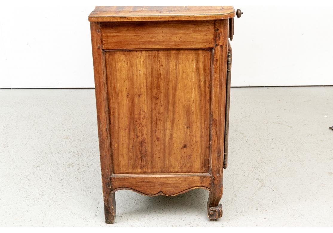 Antique French Country Walnut Server Cabinet For Sale 6