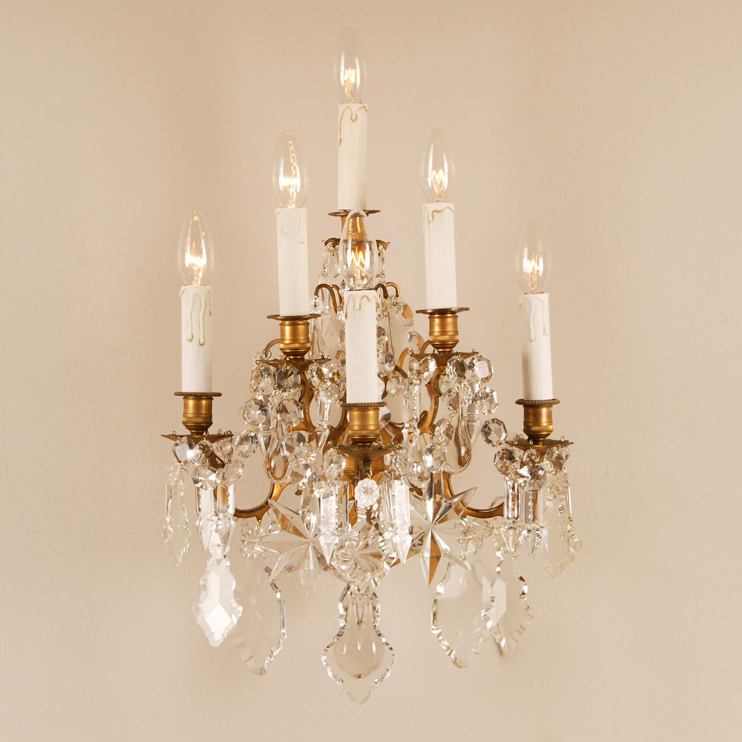 baccarat sconces