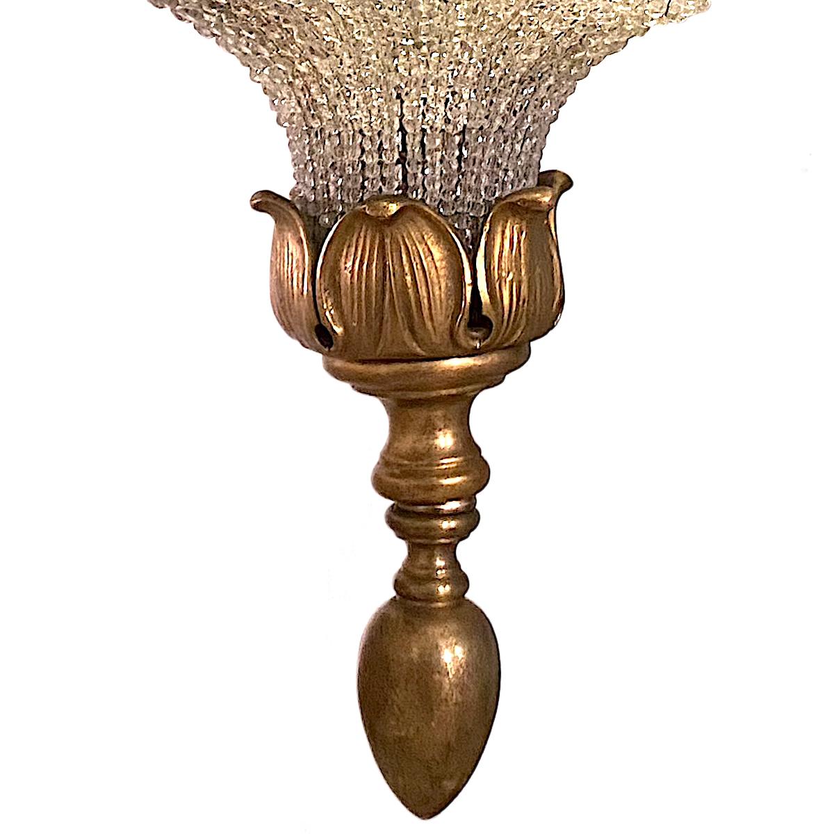 Inizio XX secolo Lanterna in cristallo Antique French in vendita