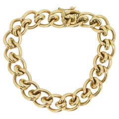 Antique French Curb Chain Bracelet
