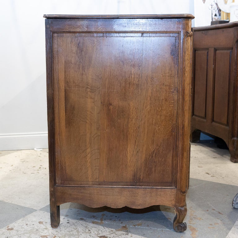 Antique French Curved Front Chest Of Drawers Circa 1900 At 1stdibs