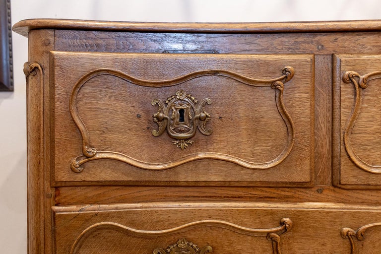 Antique French Curved Front Chest Of Drawers Circa 1900 At 1stdibs