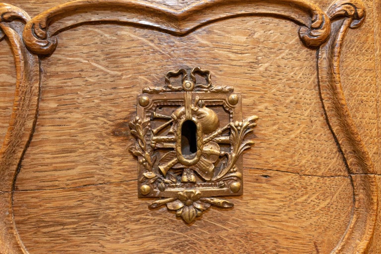 Antique French Curved Front Chest Of Drawers Circa 1900 At 1stdibs