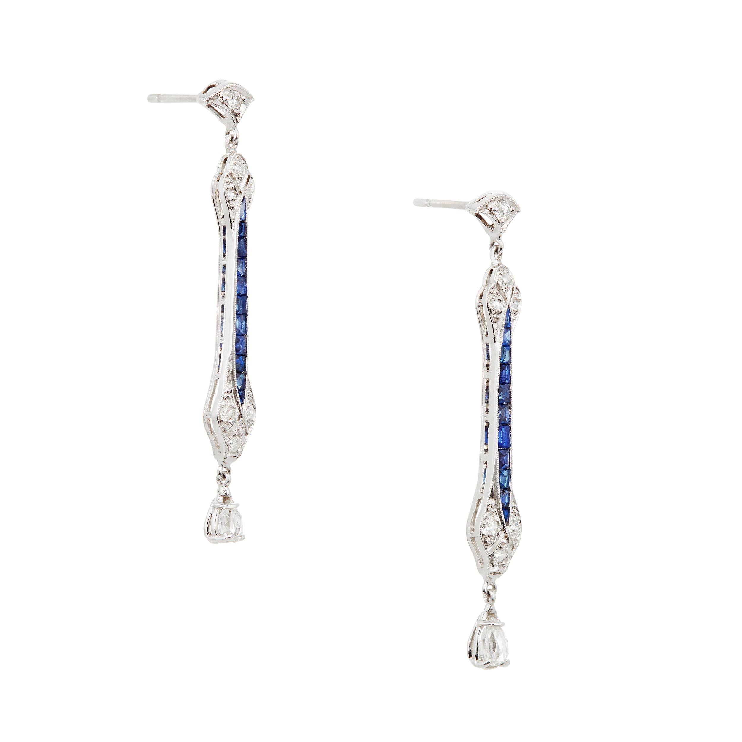 Kiersten Elizabeth's favorite era is the lively, fun, and stylish Art Deco period. Part of what she likes most is how Deco Design are still modern and versatile.

Kiersten Elizabeth discovered these vintage earrings as a perfect compliment to the