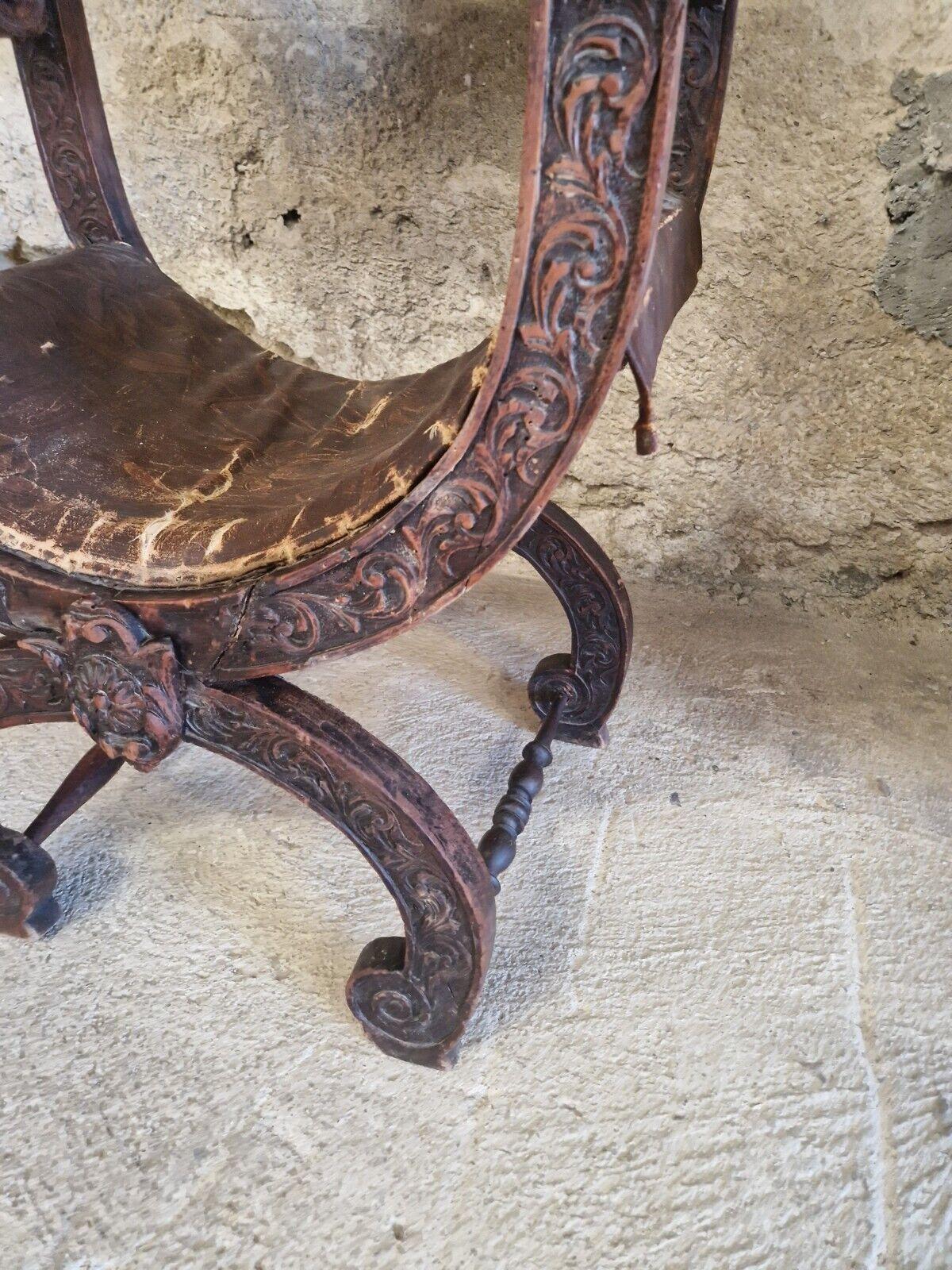 Antique French Dagobert Armchair French 19th Century For Sale 4