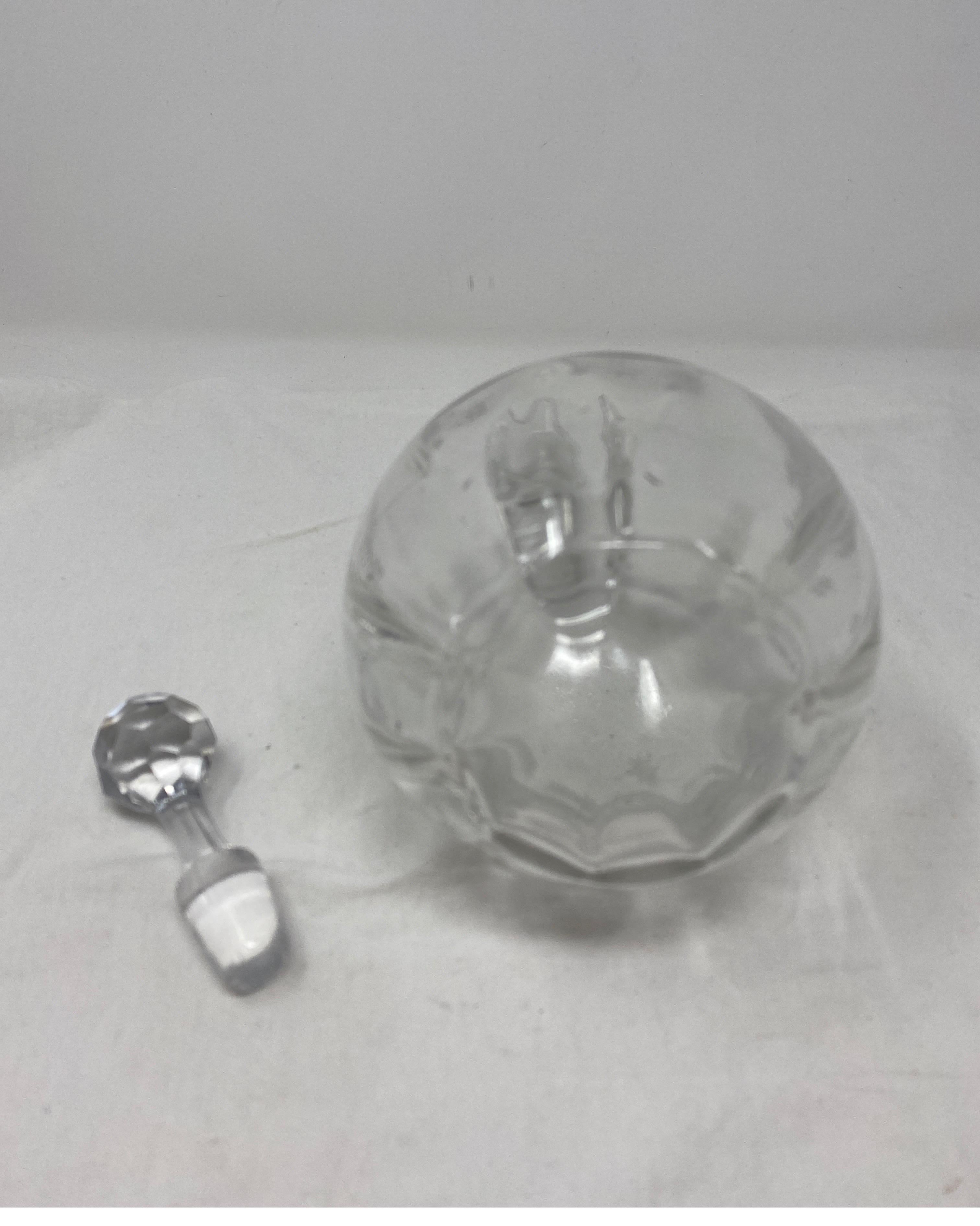 Crystal Antique French Decanter with Stopper