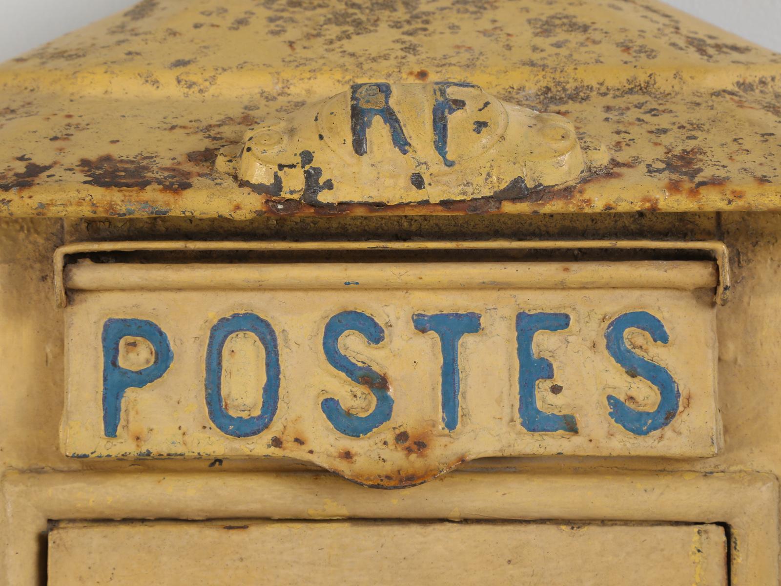 antique french mailbox