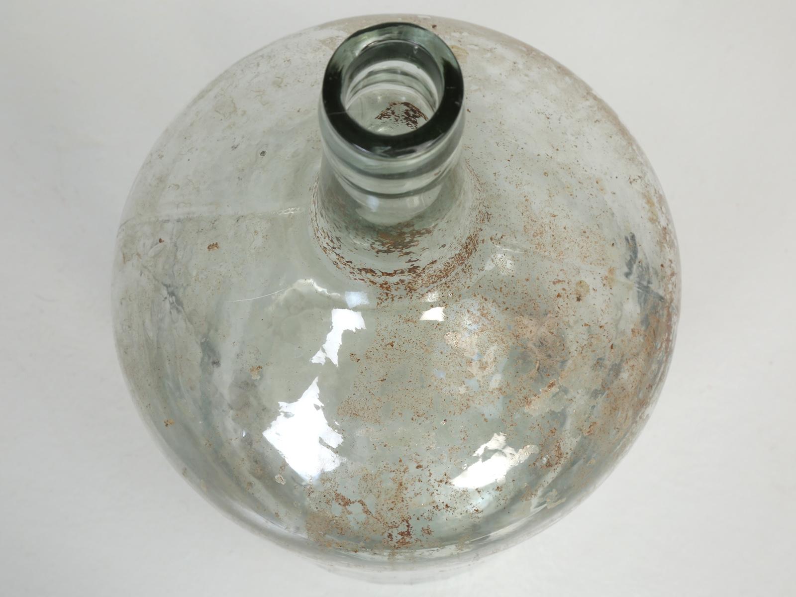 Country Antique French Demijohn or Carboy For Sale